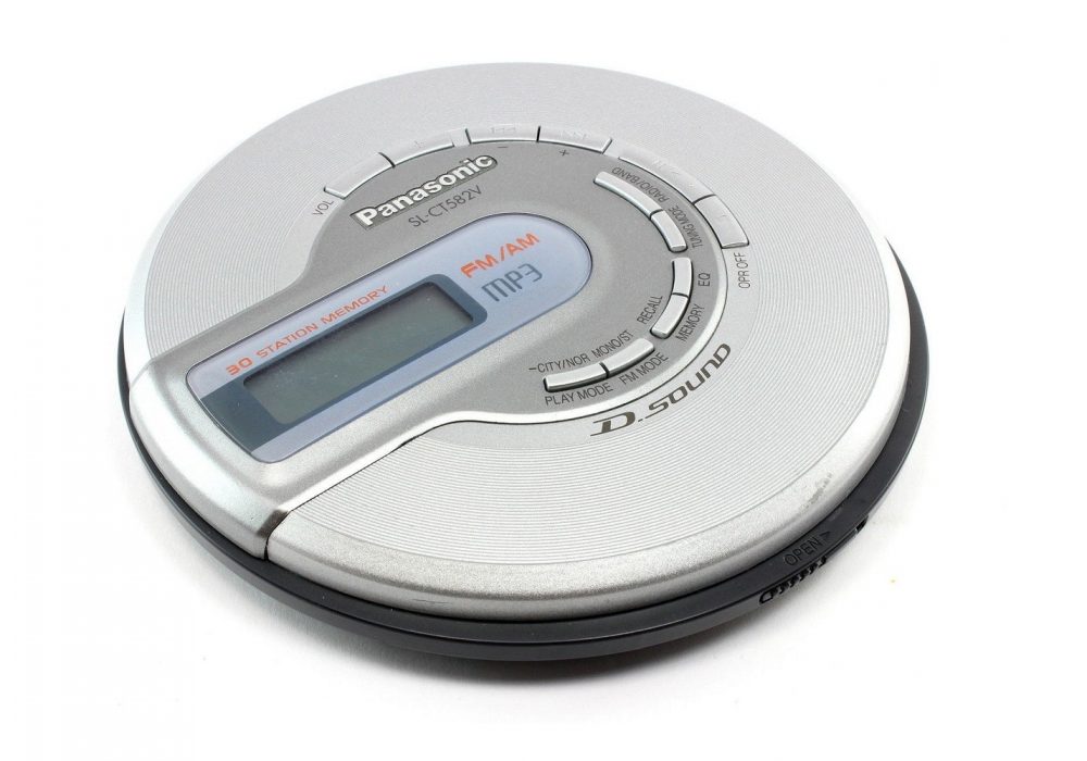 PANASONIC SL-CT582V D.Sound MP3 便携 CD Player
