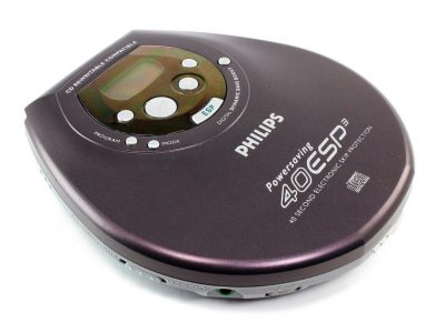 PHILIPS AZ9143/17 便携 CD Player 40 Sec. ESP3