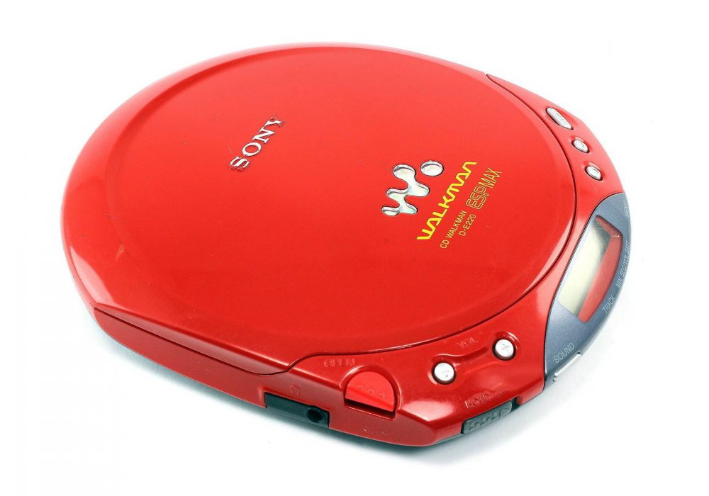 索尼 SONY D-E220 CD 随身听 便携 CD Player ESP MAX
