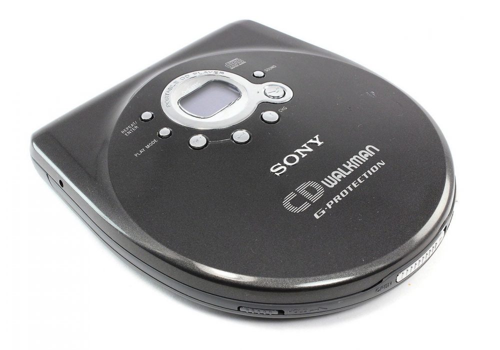 索尼 SONY D-EJ715 CD 随身听 便携 CD Player G-Protection