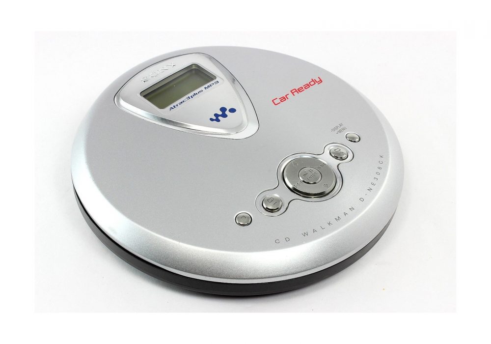 索尼 SONY 随身听 D-NE306CK Atrac3Plus MP3 便携 CD-R/RW Player