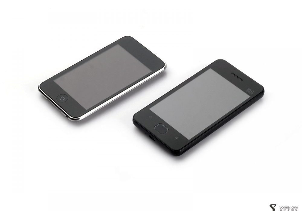 Meizu 魅族 M9 智能手机-与iPod Touch2大小对本