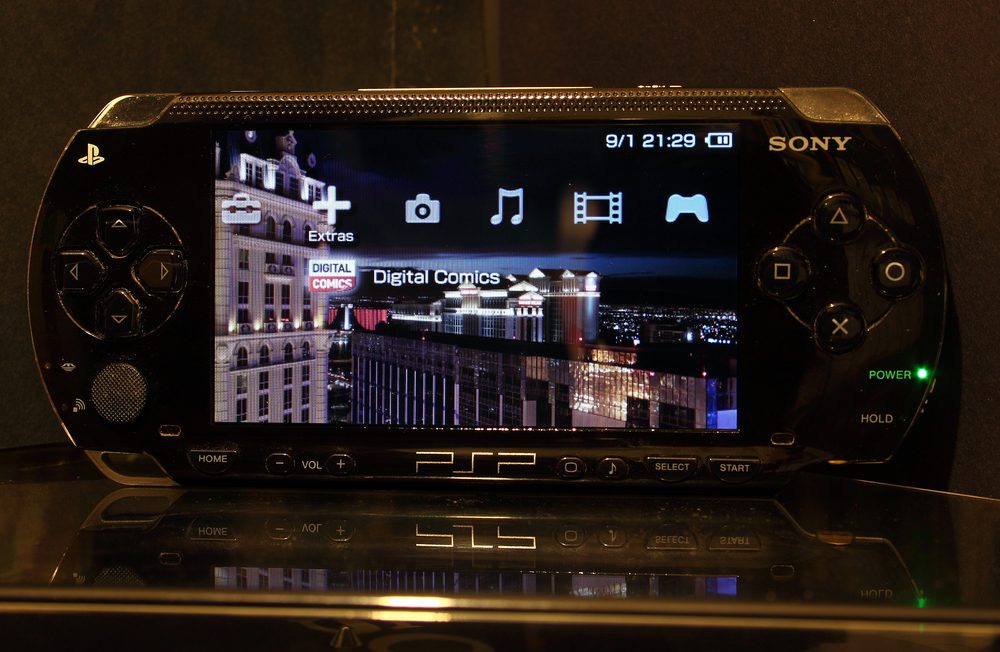 Sony PSP model 1003 in black