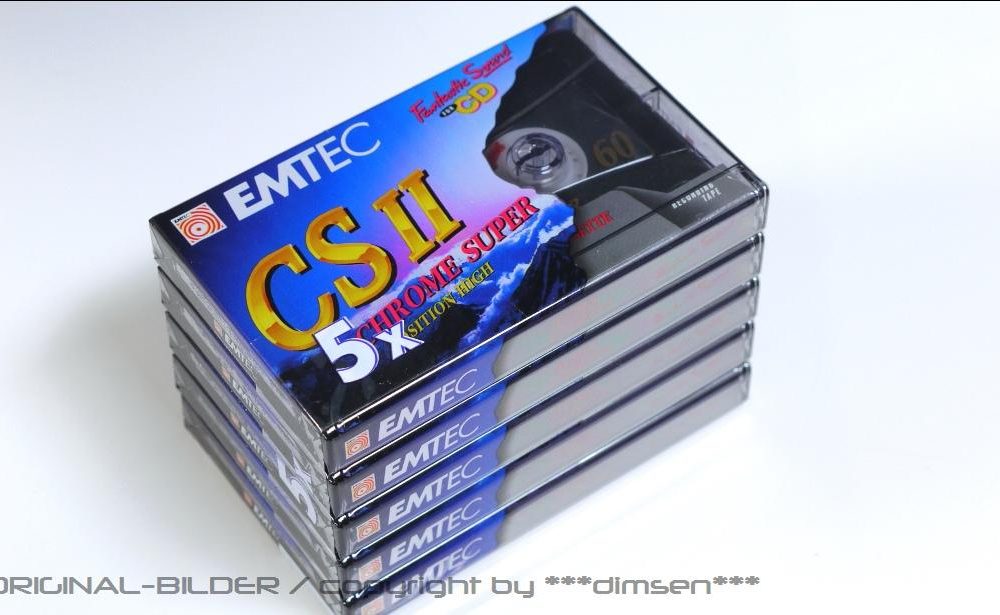 EMTEC CS-II 5-10 空白带