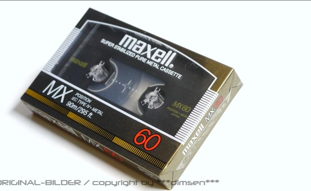 Maxell MX-60 空白带