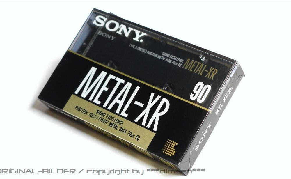 SONY METAL XR90 空白带
