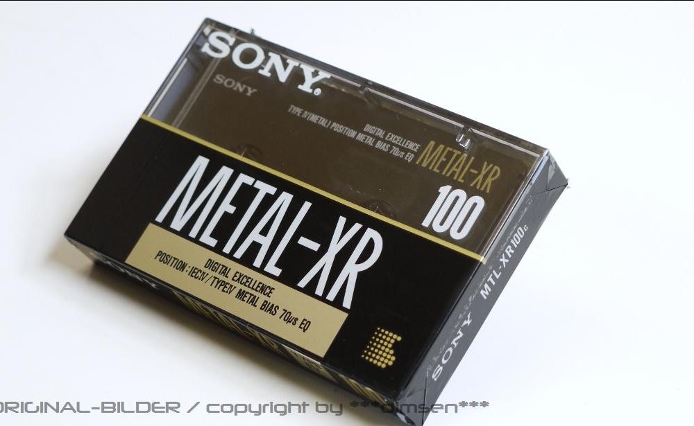 SONY METAL-XR 100 空白带