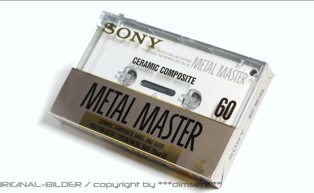 SONY METAL-MASTER 空白带