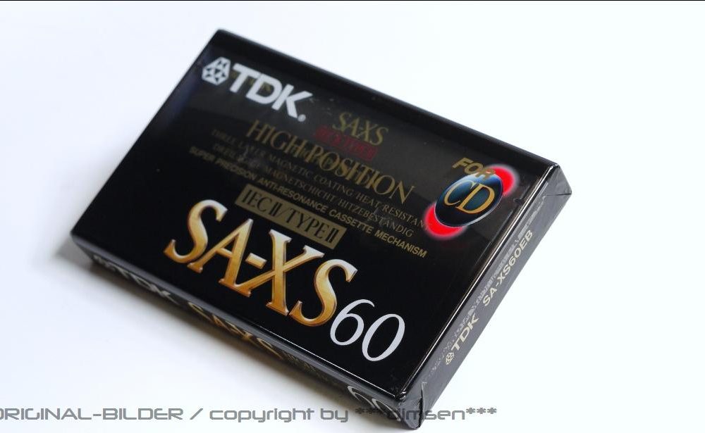TDK SA-XS60 空白带