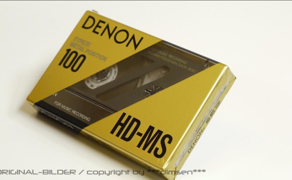 天龙 DENON HD-MS100 空白带