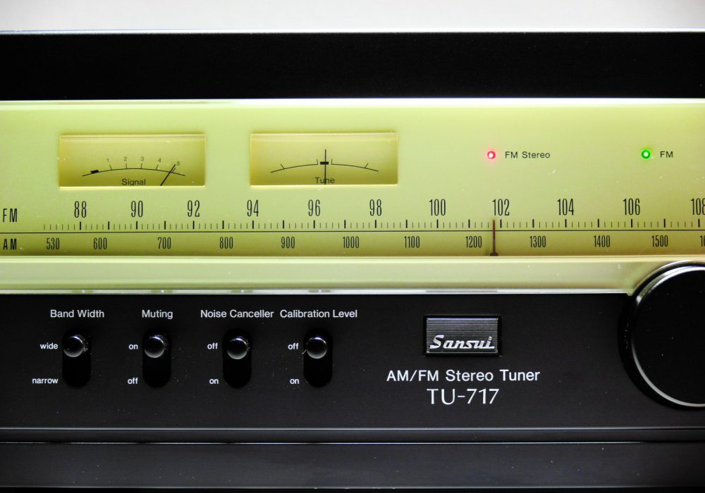 山水 SANSUI TU-717 AM/FM 立体声 收音头
