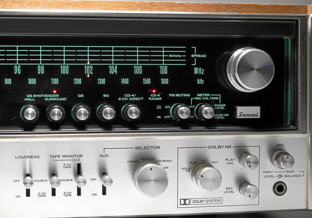 山水 SANSUI QRX-9001 高级收音头