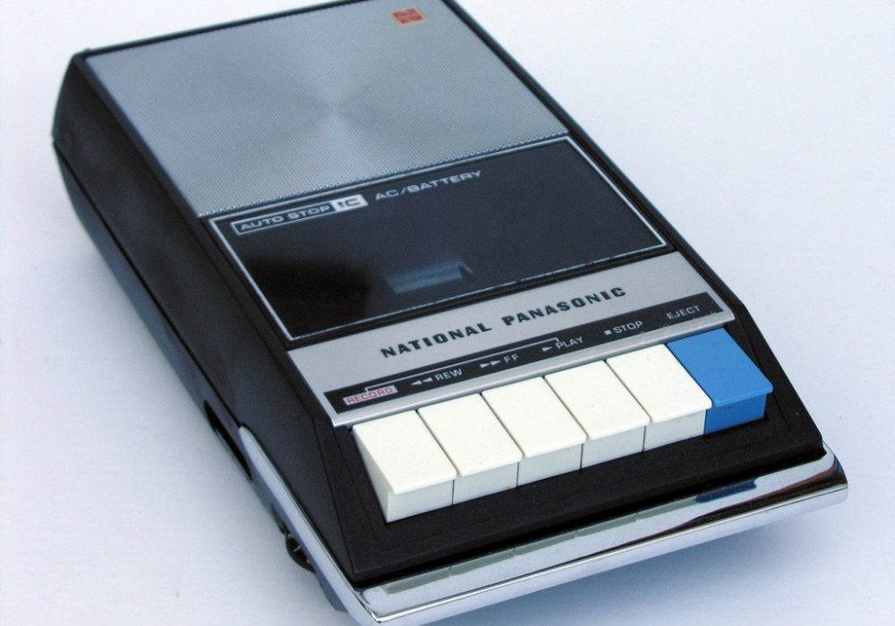 National Panasonic Cassette Recorder