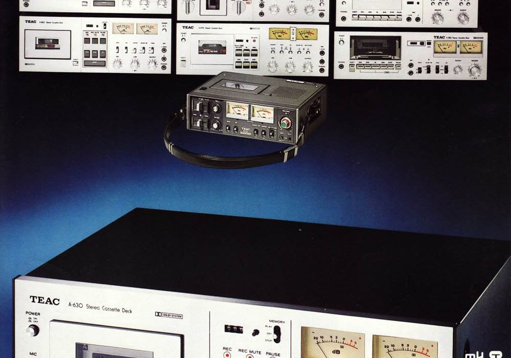 【广告】TEAC-CASSETTE-DECK-SERIES-1976