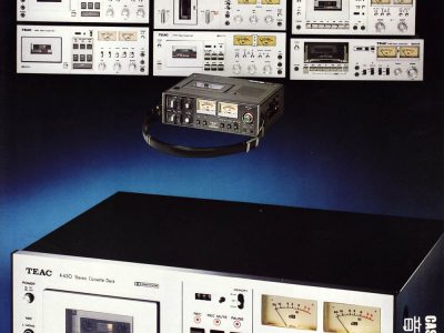 【广告】TEAC-CASSETTE-DECK-SERIES-1976