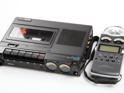 Sony TC-D5M (1978) & PCM-D1 (2005)