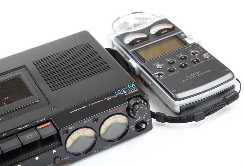 Sony TC-D5M (1978) & PCM-D1 (2005)