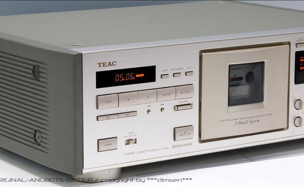 TEAC V7000 3磁头卡座