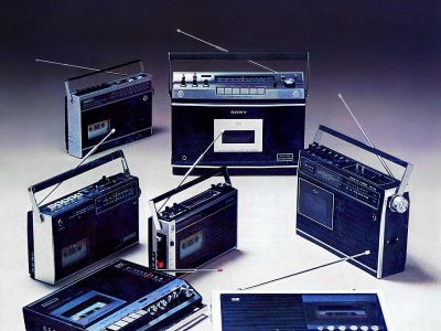 【广告】SONY Radio-CASSETTE CORDER (1972)