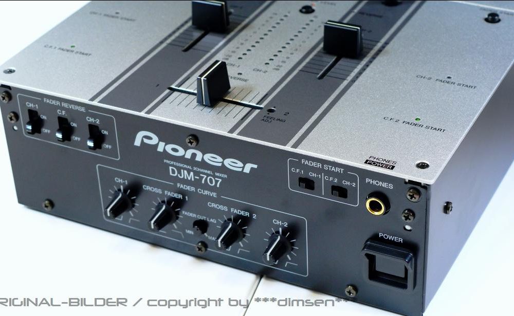 先锋 PIONEER DJM-707 小型混音器