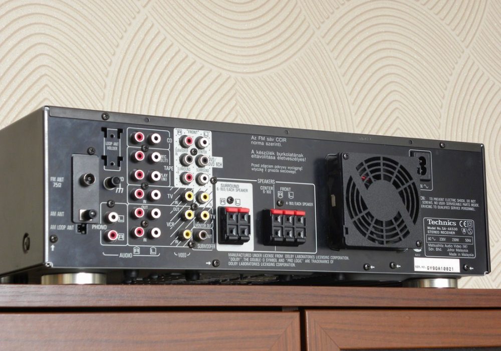 Technics SA-AX530 AV功率放大器