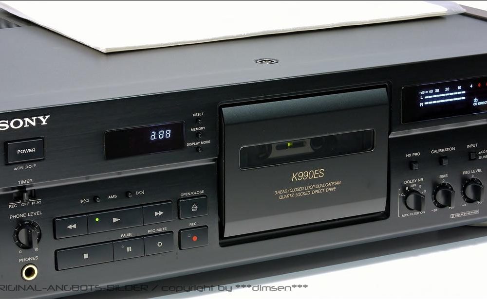 索尼 SONY K990ES 3磁头卡座