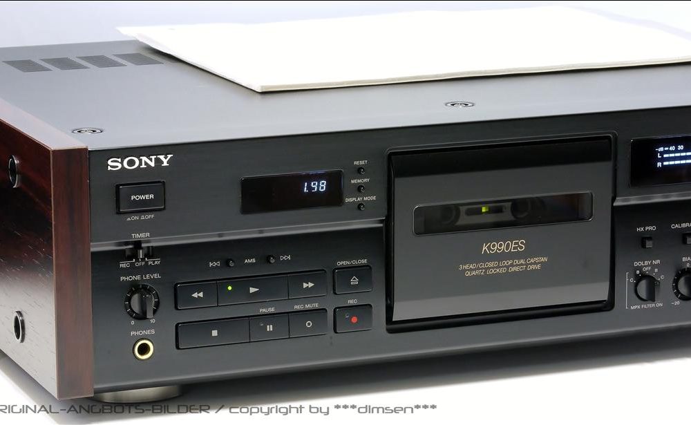 索尼 SONY K990ES 3磁头卡座