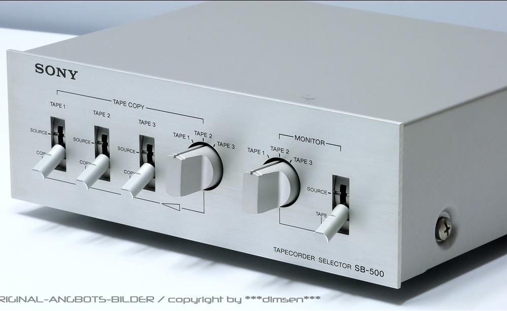 索尼 SONY SB-5000 音源信号切换分配器