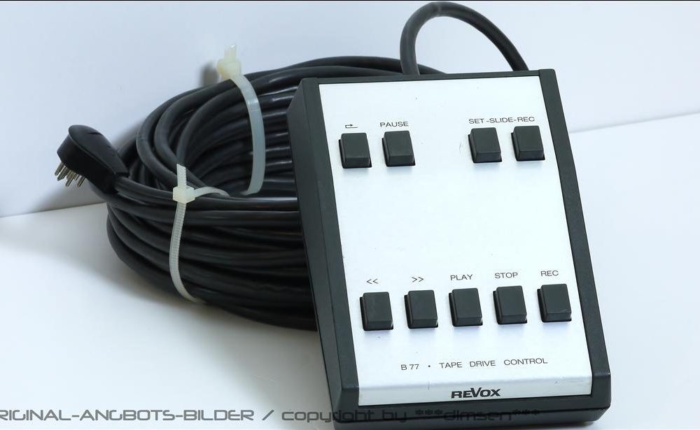 REVOX B77 开盘机 线控 遥控器