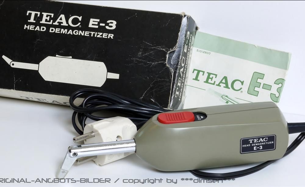 TEAC E-3 磁头消磁器
