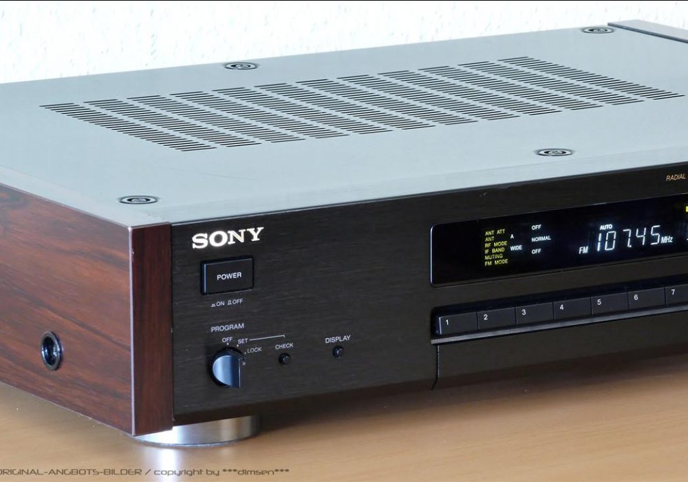 索尼 SONY ST-S707ES FM/AM 数字调谐 收音头