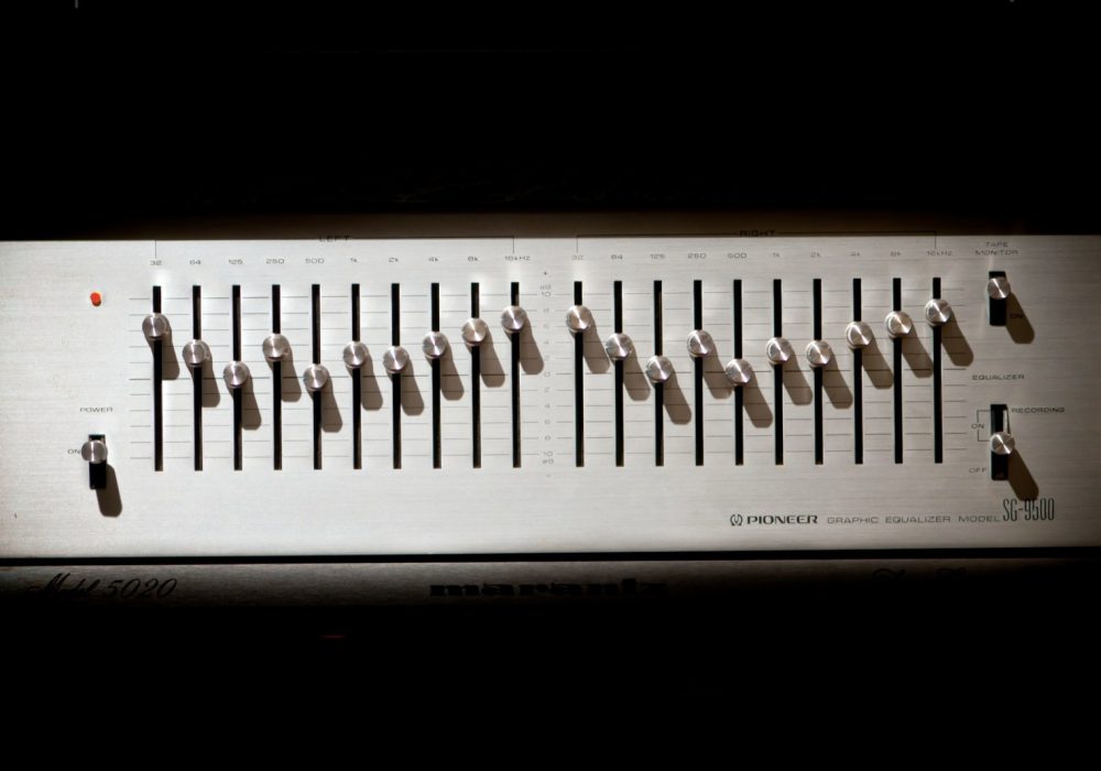 先锋 PIONEER SG-9500 图示均衡器（1978）
