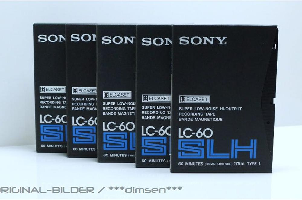 索尼 SONY LC-60 SLH ELCASET磁带