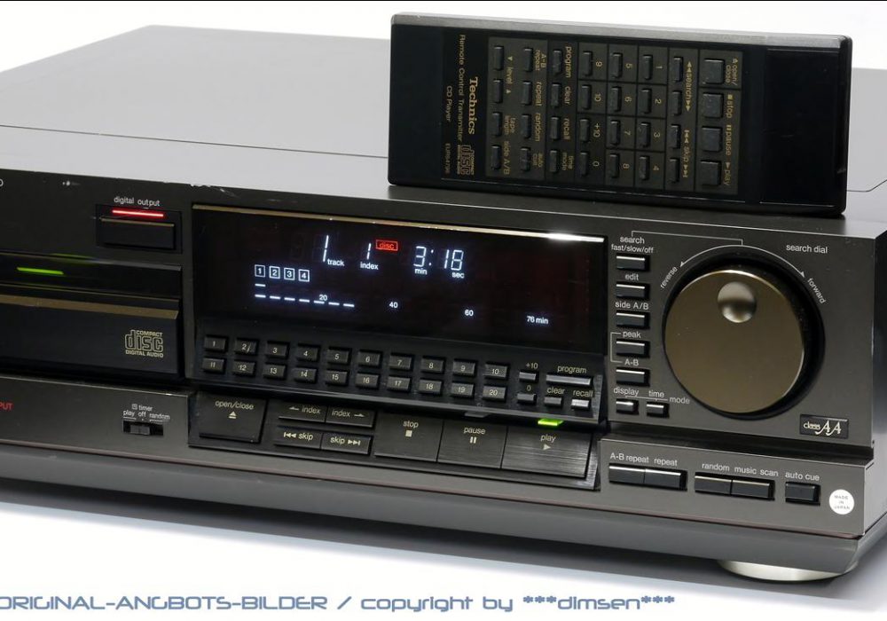 松下 Technics SL-P9990 高级CD播放机