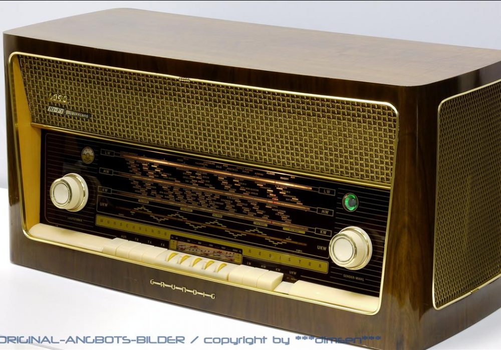 根德 GRUNDIG 4090 古董电子管收音机
