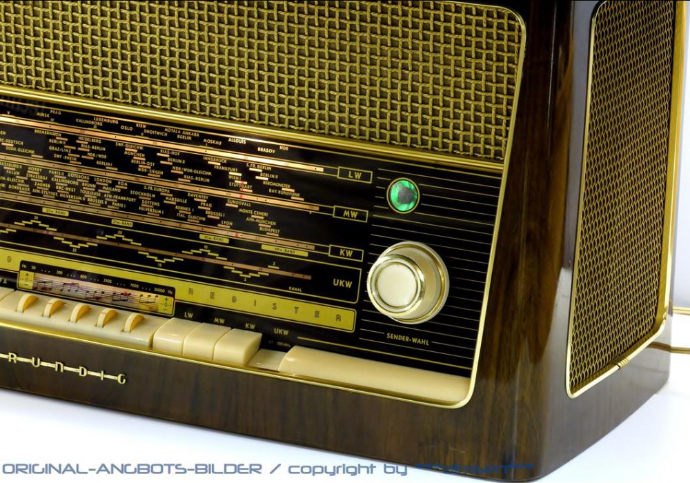 根德 GRUNDIG 4090 古董电子管收音机