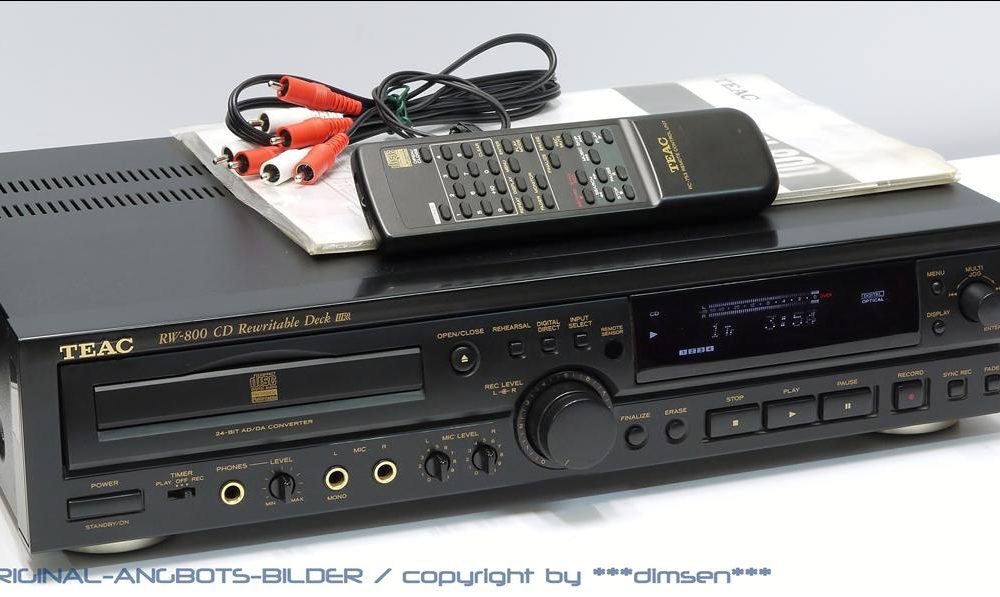 TEAC RW-800 CD录音机