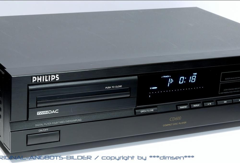 飞利浦 PHILIPS CD-600 CD播放机