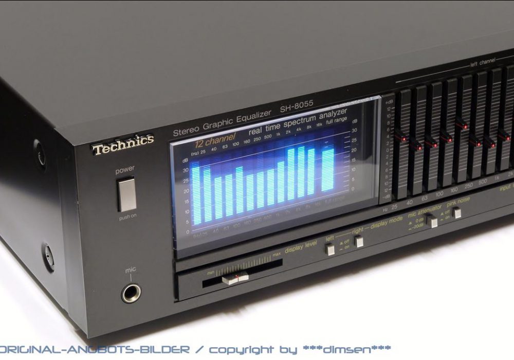 松下 Technics SH-8055 图示均衡器