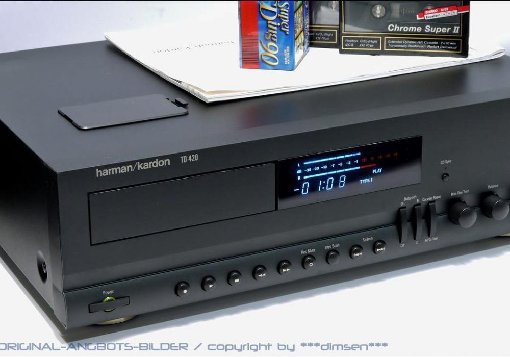 哈曼卡顿 Harman Kardon TD420 立体声卡座