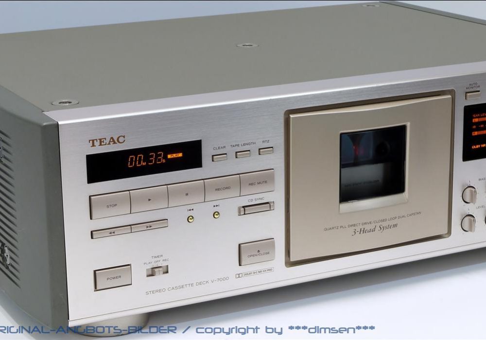 TEAC V-7000 三磁头立体声卡座