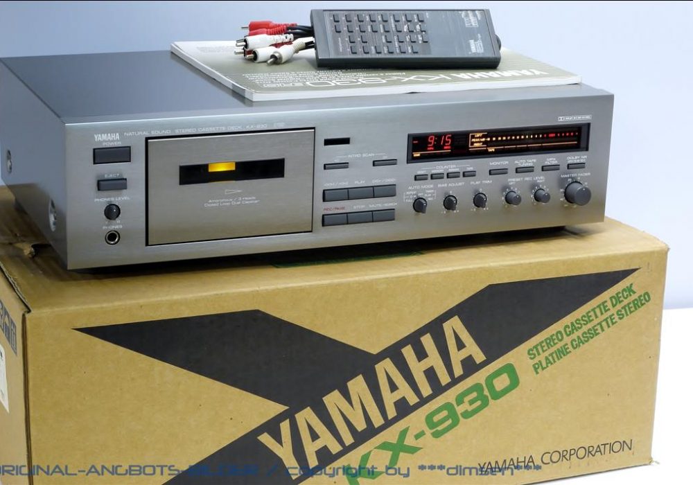雅马哈 YAMAHA KX-930 三磁头卡座
