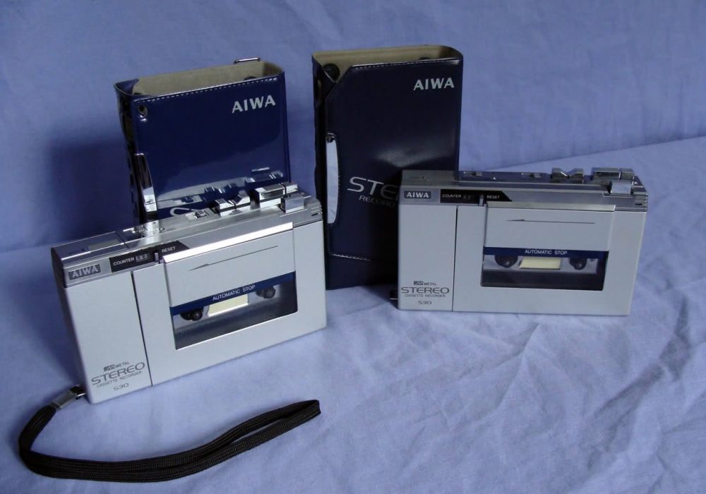 爱华 AIWA TP-S30 + AIWA HS-F1 磁带随身听