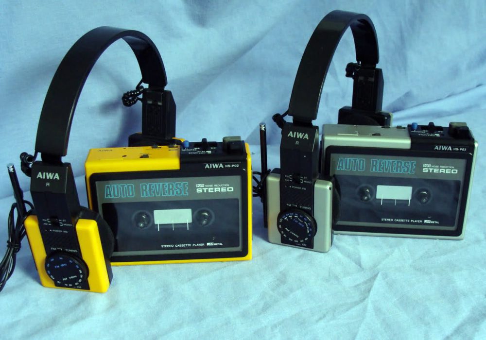 爱华 AIWA HS-P02, HS-F02, HS-J2, HS-J02 磁带随身听