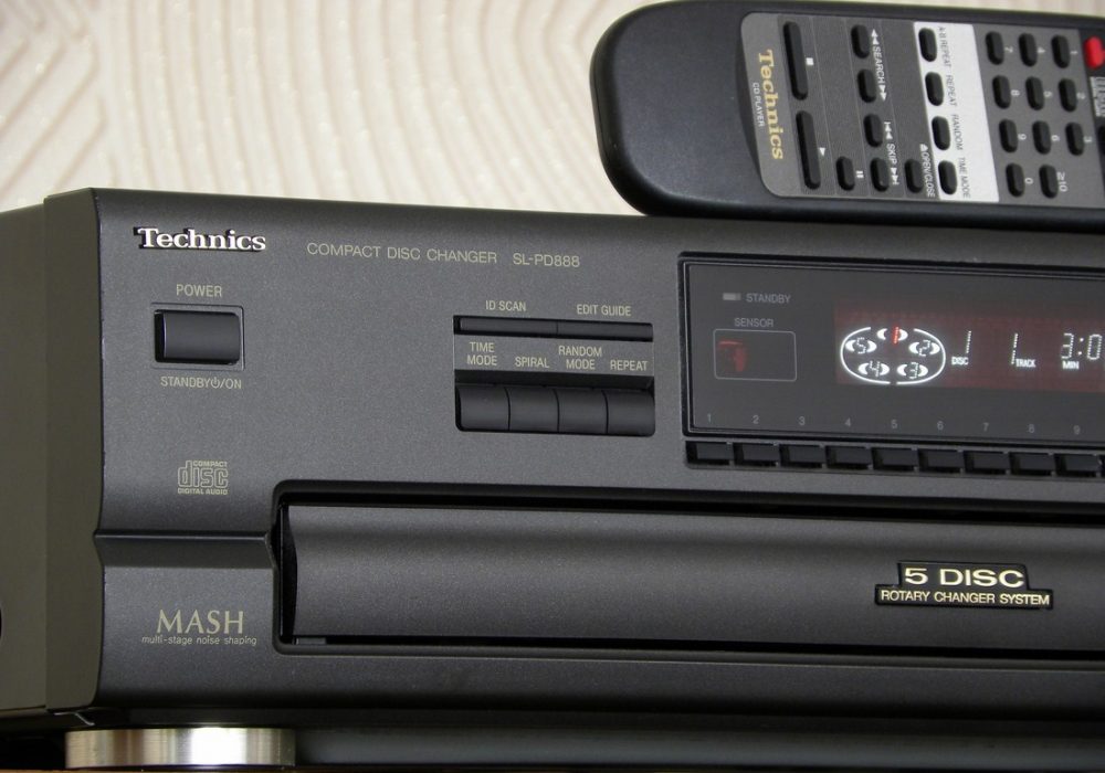 Technics SL-PD888 5碟连放 CD播放机