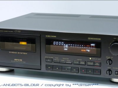 先锋 PIONEER CT-757 三磁头卡座