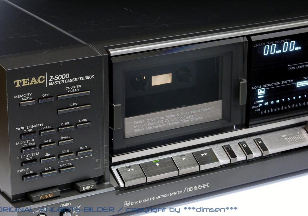 TEAC Z-5000 直驱三磁头高级卡座