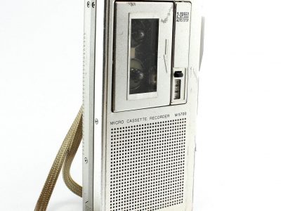 SANYO 古董 M 5700 M5700 Handheld Mini 磁带 Voice 录音机 FOR PARTS
