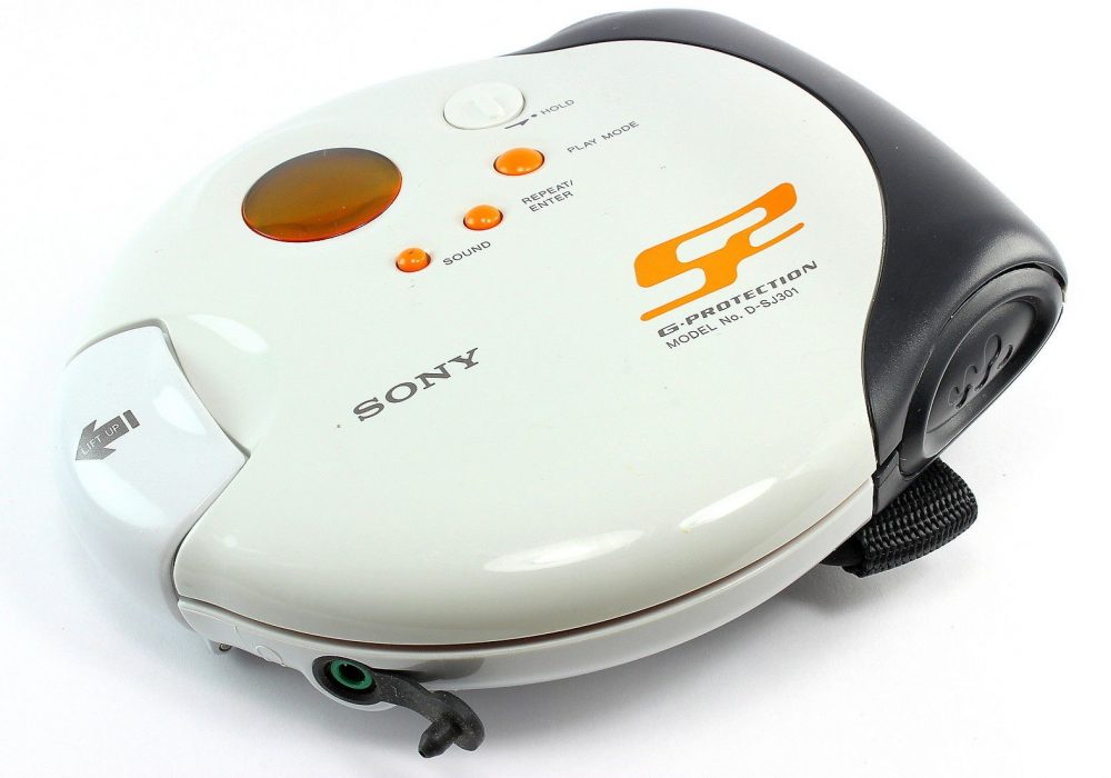 SONY D-SJ301 S2 Sports CD 随身听 G-Protection 便携 CD Player CD-R/RW