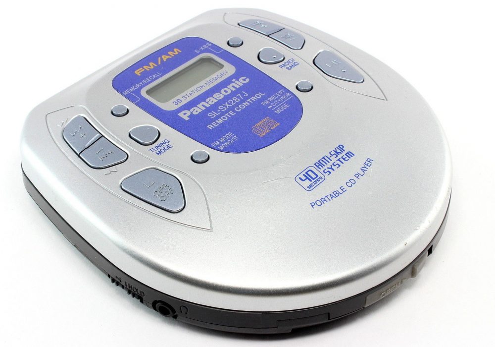 PANASONIC SL-SX287J 便携 CD PlayerAM/FM Radio Anti-Skip System